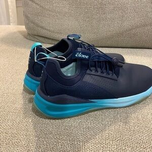 Clove Classic Limited Nurse Nursing Sneakers Aqua Blue  Women.